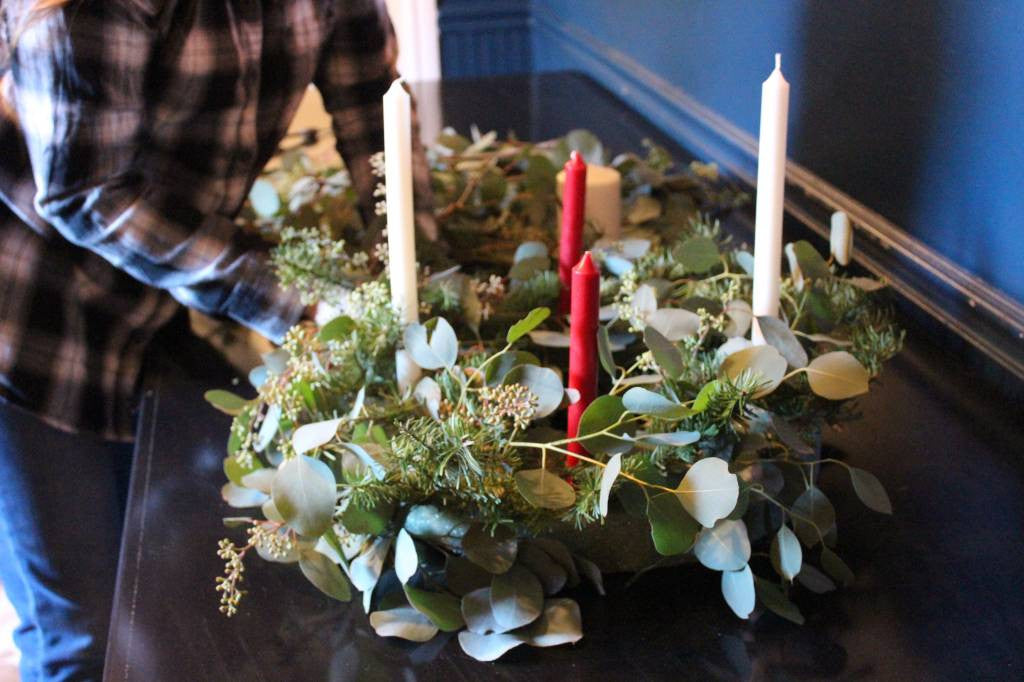Create Your Own Advent Wreath Gather