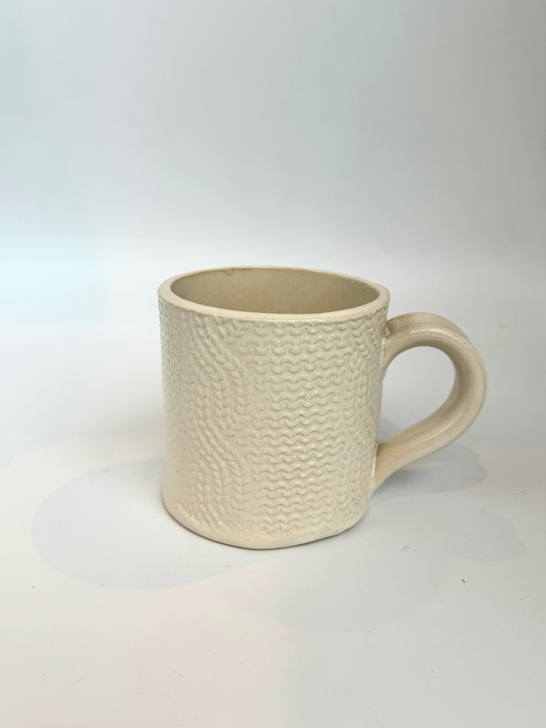 Cable Knit Sweater Mug Gather