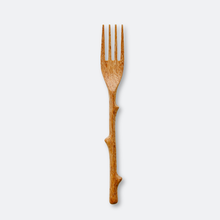 Handcarved Branch Tree Wooden Fork