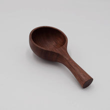 5" Large Walnut Wood Scoop