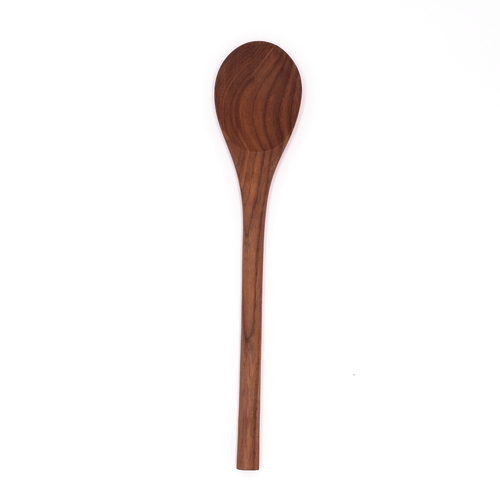 12’’ Walnut Wooden Oval Spoon