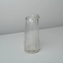 Ruffle Glass Lines Carafe