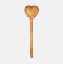 Straight Wooden Heart Spoon