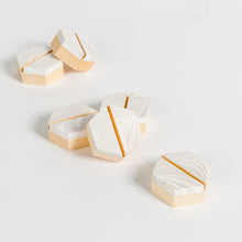 Hexagon Place Card Holder