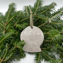 Waco Snowglobe Ornament