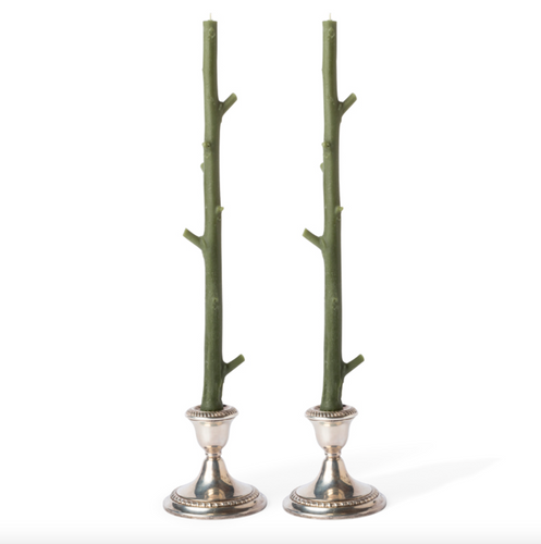 Maple Stick Taper Candles | Pair