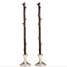 Hickory Stick Taper Candles | Pair