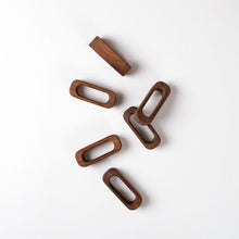 Wooden Napkin Rings | Set of 4